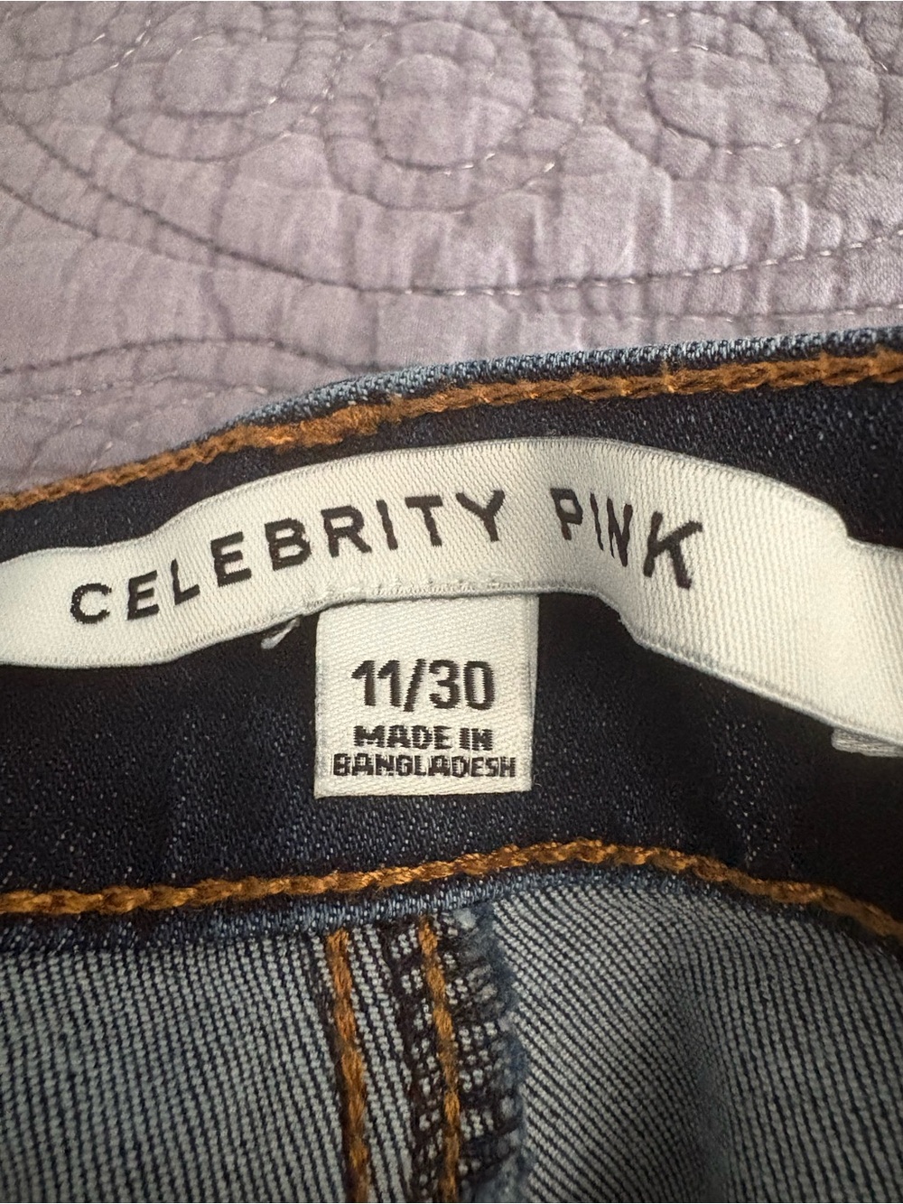 Celebrity Pink Women’s Dark Blue Denim jr Jeans nwot